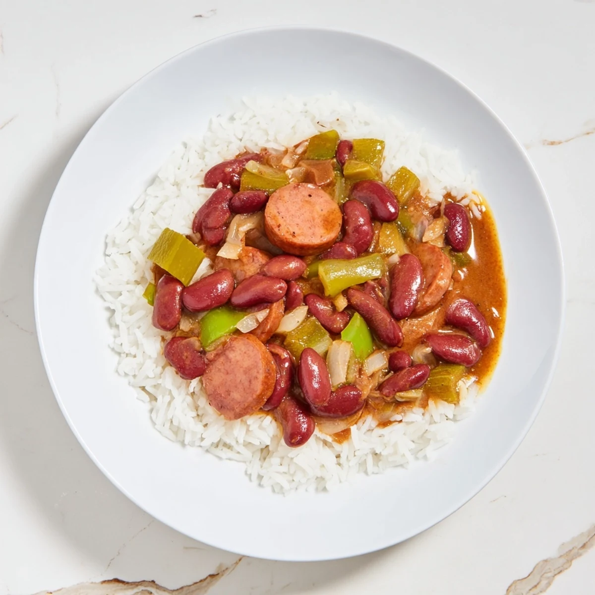 Red Beans Smoky Sausage