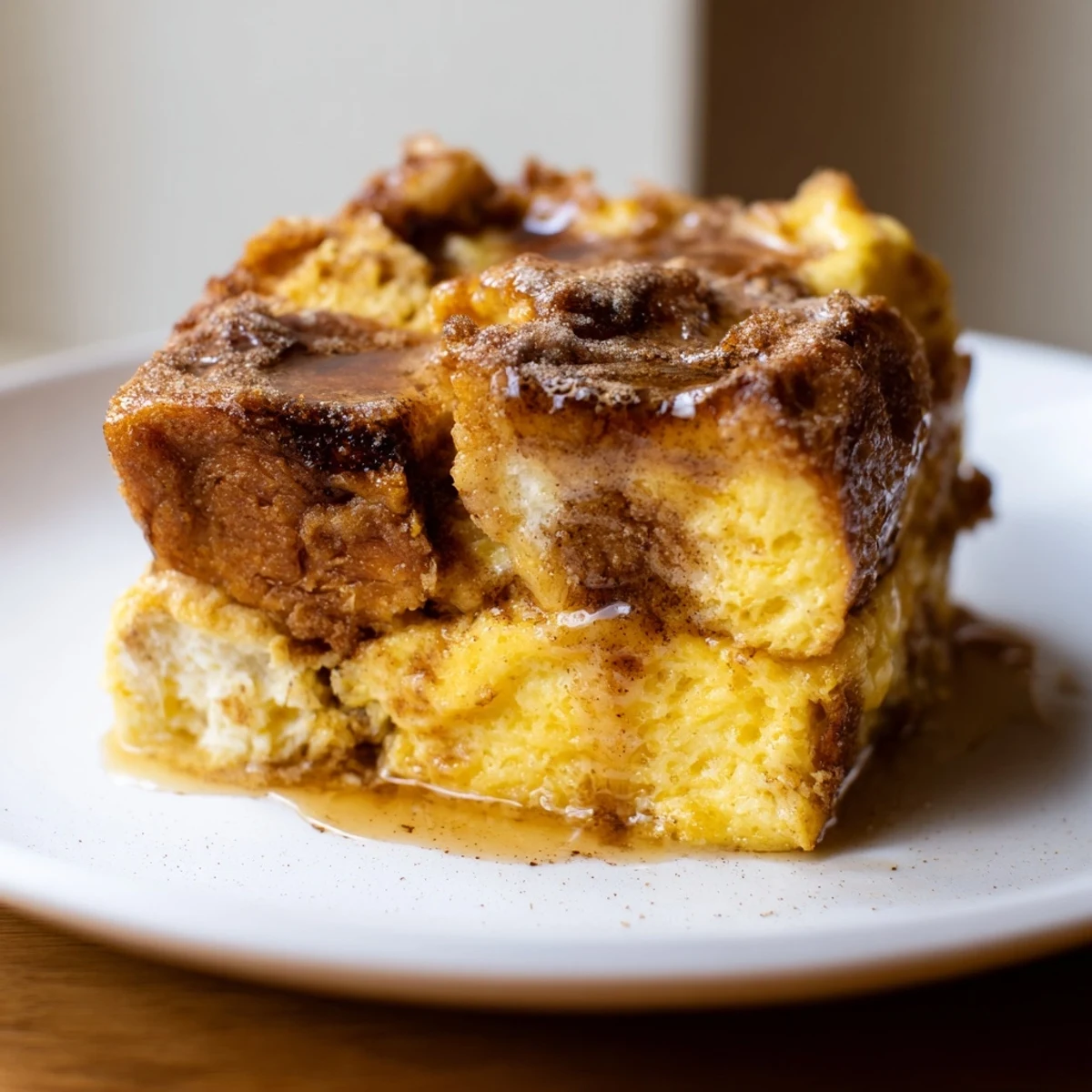 Enjoy this easy homemade French Toast Bake, with a golden crust and custardy center, ideal for weekend brunch.