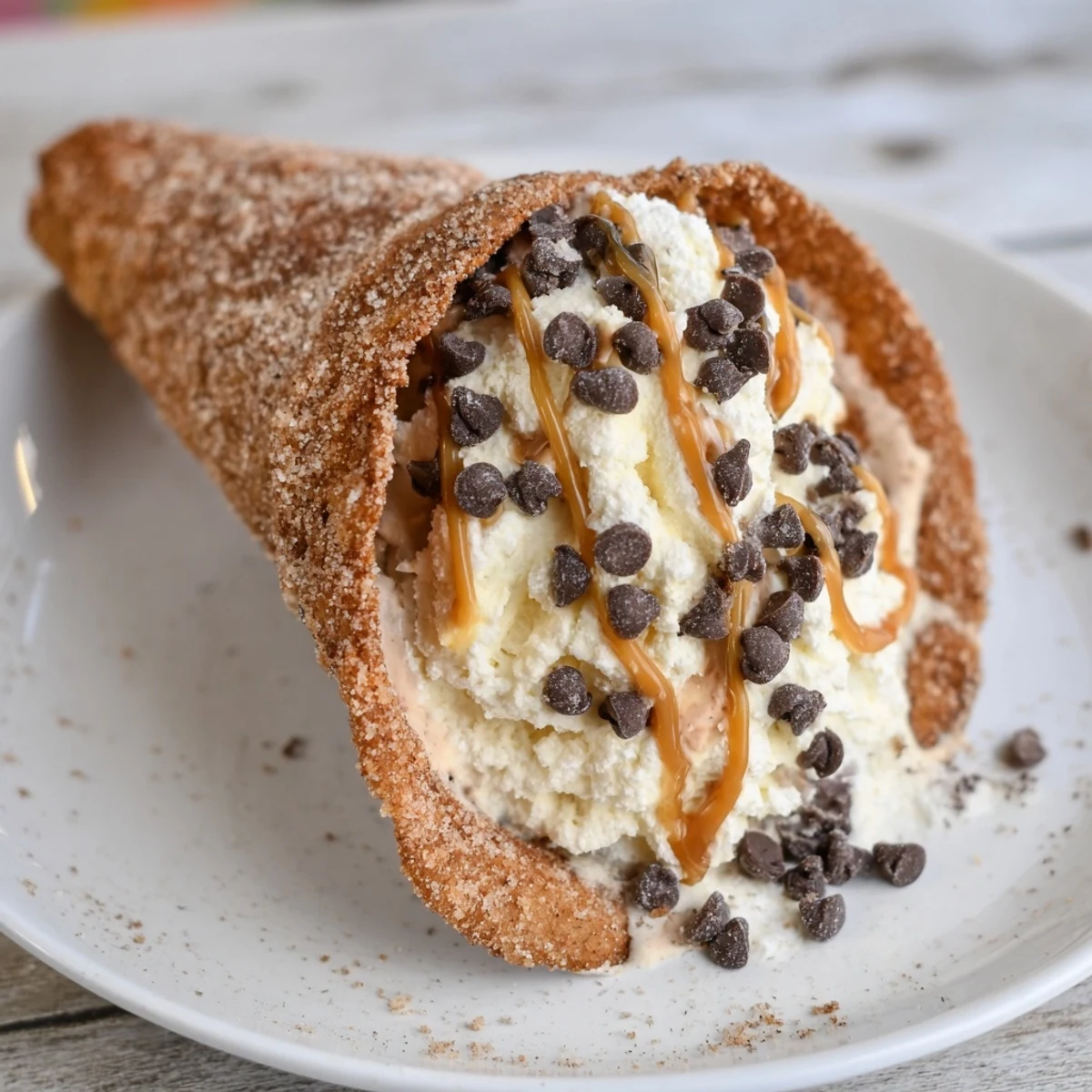 Indulge in these delicious Quick Churro Cheesecake Cones: a sweet, vibrant, and fun dessert perfect for sharing.