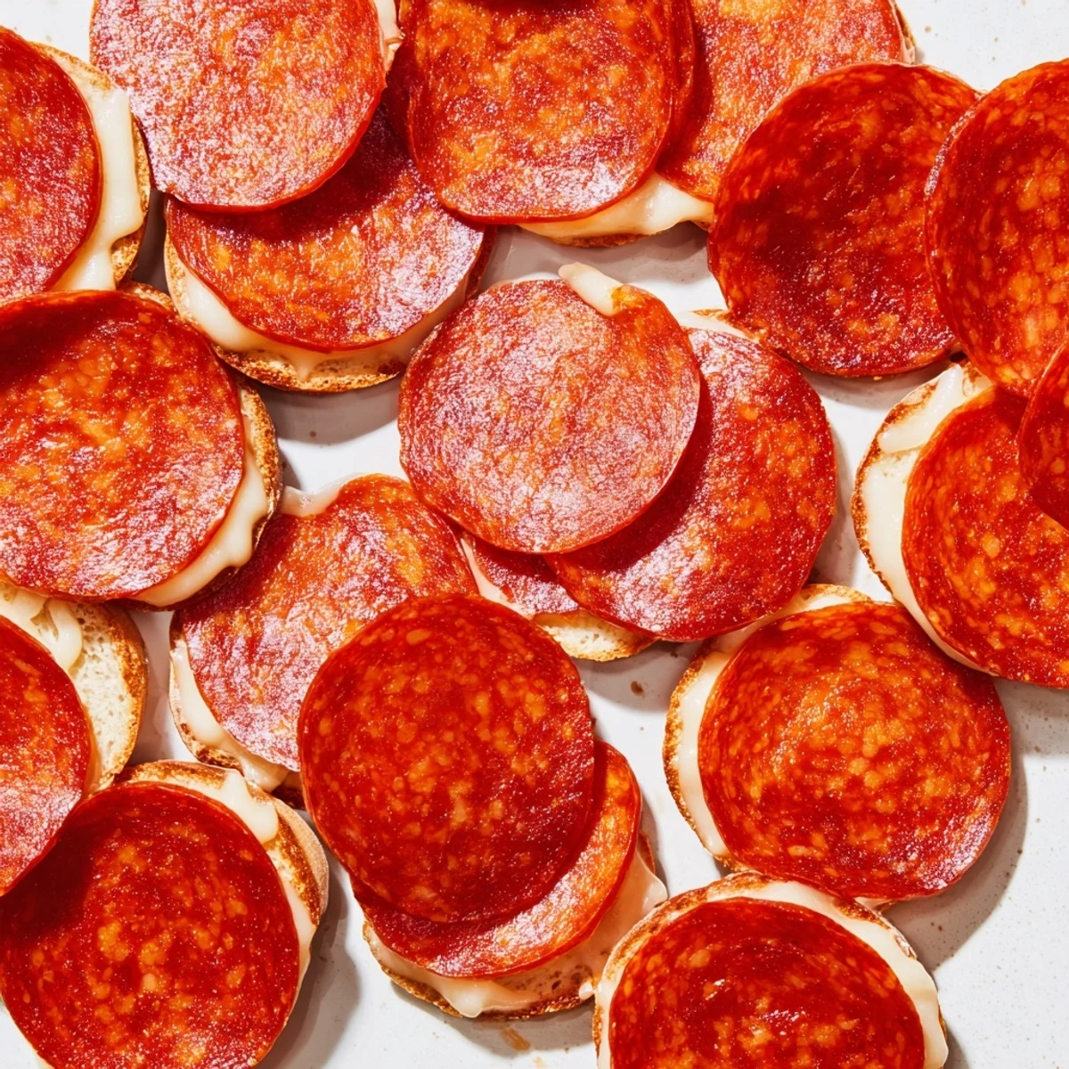 Overlapping pepperoni and cheese make this festive Dragon Scale appetizer, perfect for your next party.