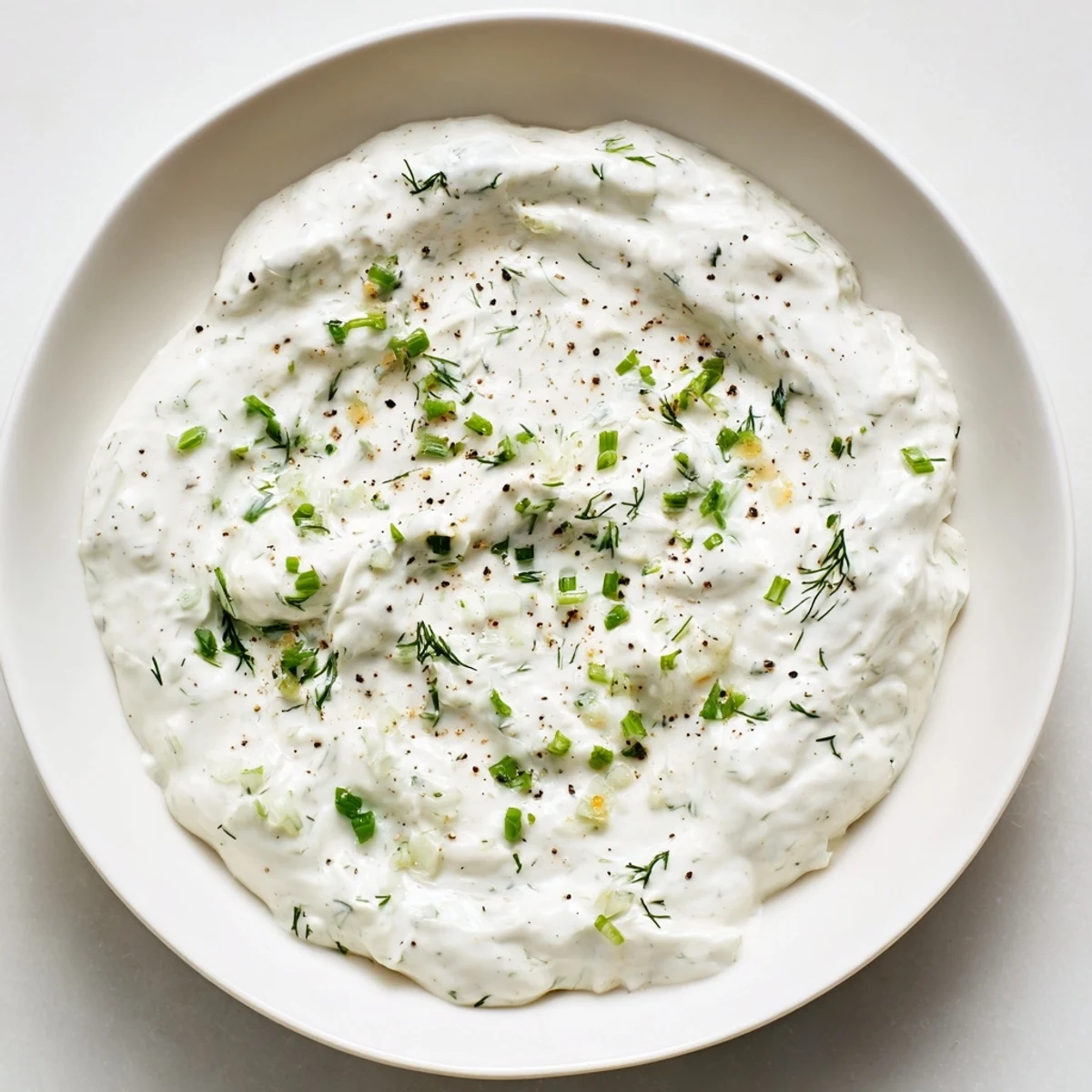 Serve this easy Greek Yogurt Ranch Dip with crisp vegetables for a refreshing, flavorful appetizer.