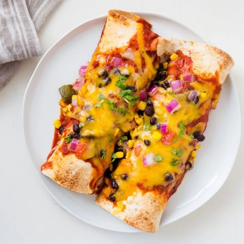 Farmers Market Vegetarian Enchiladas