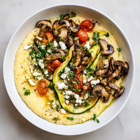 cornmeal polenta bowls