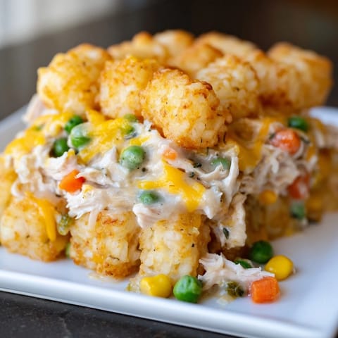Tater Tot Chicken Pot