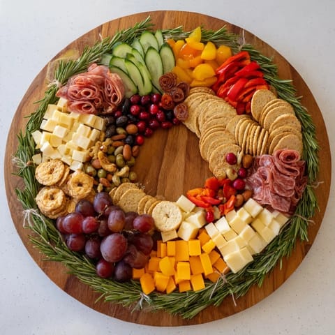 Simplified Grazing Board Wreath