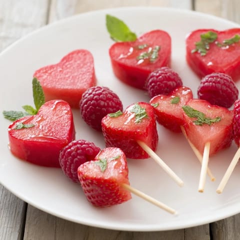 Heart-Shaped Red Fruits