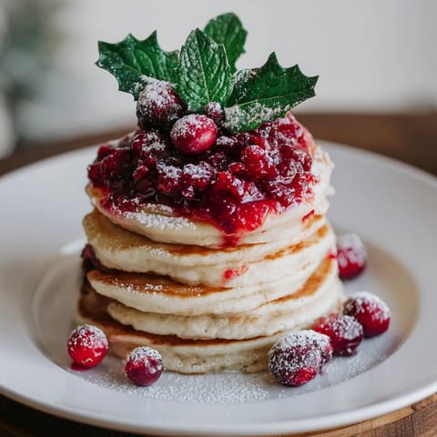 Pancake Stack Berry Holly