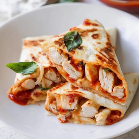 Tortilla Pizza Wrap Chicken