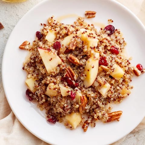 Apple Cinnamon Quinoa Bowl