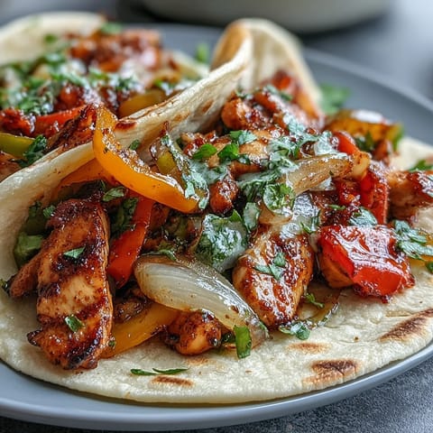 Easy Chicken Fajitas