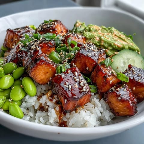Salmon Rice Bowl