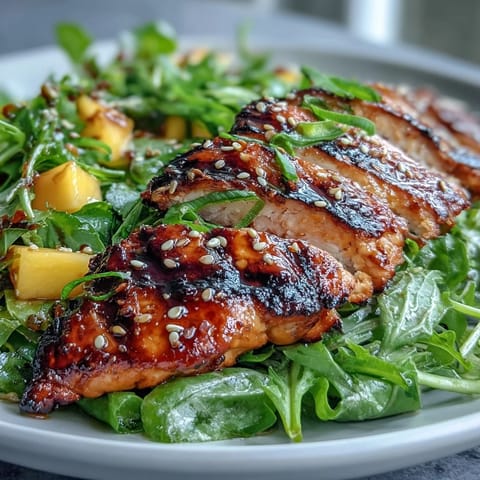 Mango Green Tea Chicken Salad