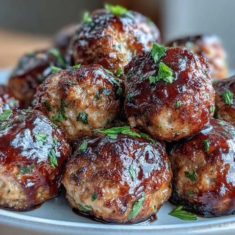 Light Teriyaki Turkey Meatballs