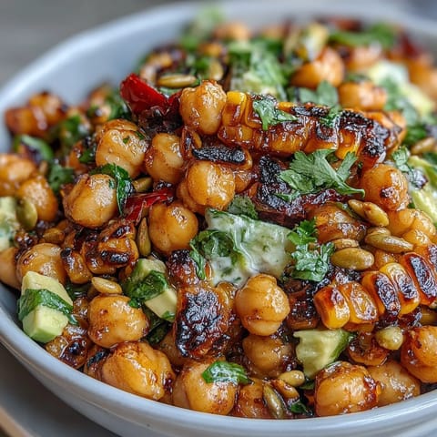 Vegan Chili Lime Corn Salad