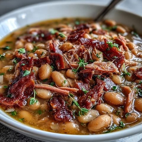 Ham Navy Bean Thyme