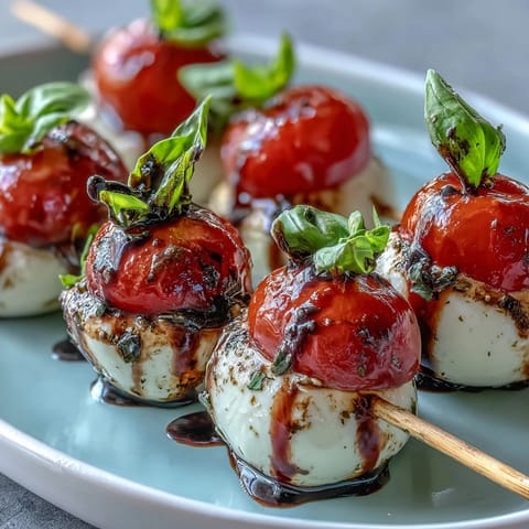 Bridal Shower Caprese Skewers