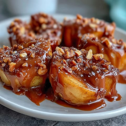 Candy Apple Peanut Butter Drizzle
