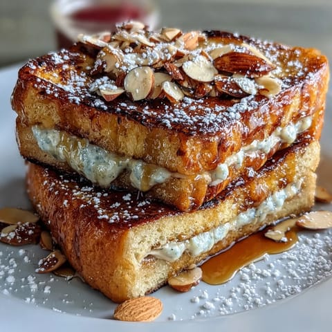 Almond Croissant French Toast