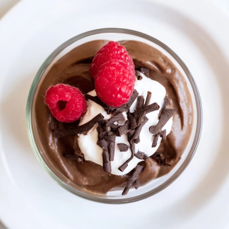 Rich and decadent Avocado Chocolate Pudding, a healthy and easy-to-make vegan treat.
