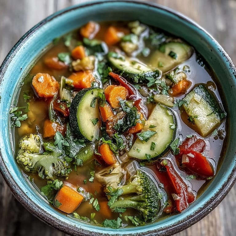 Steaming pot of Ginger Vegetable Soup featuring vibrant vegetables and grated ginger, ready to serve.