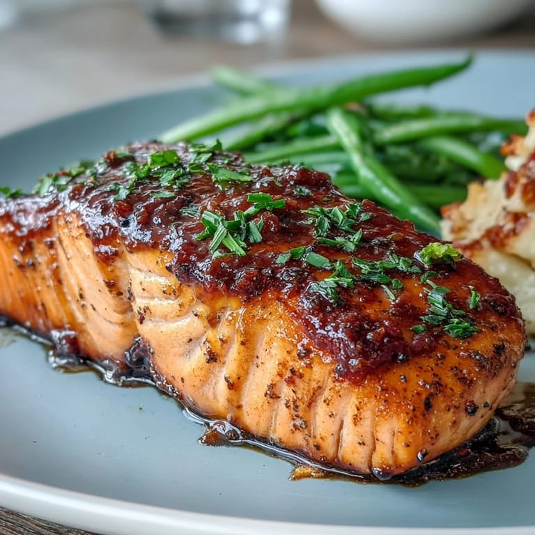 Succulent salmon fillets marinated in honey, Dijon mustard, and garlic, baked to perfection for a Texas Roadhouse-style dinner.