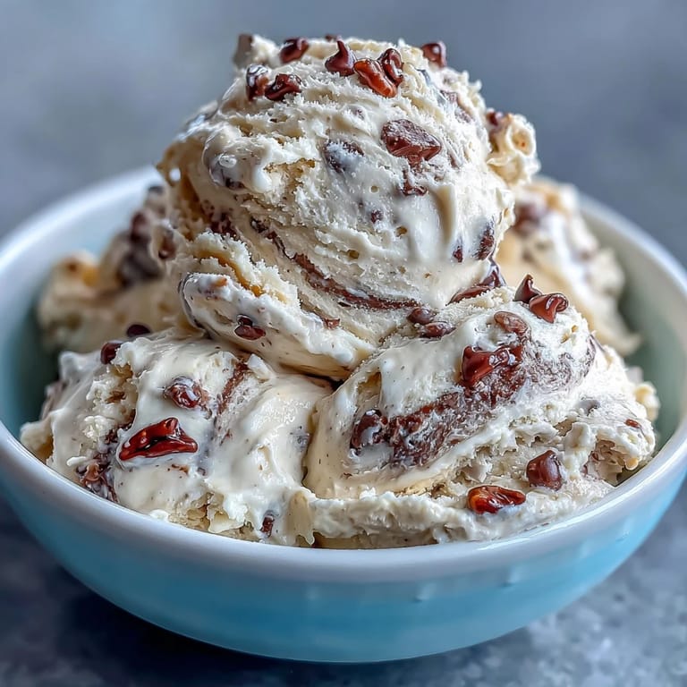 Thick and dreamy Greek yogurt cookie dough, blended with oats and vanilla for a healthy treat.