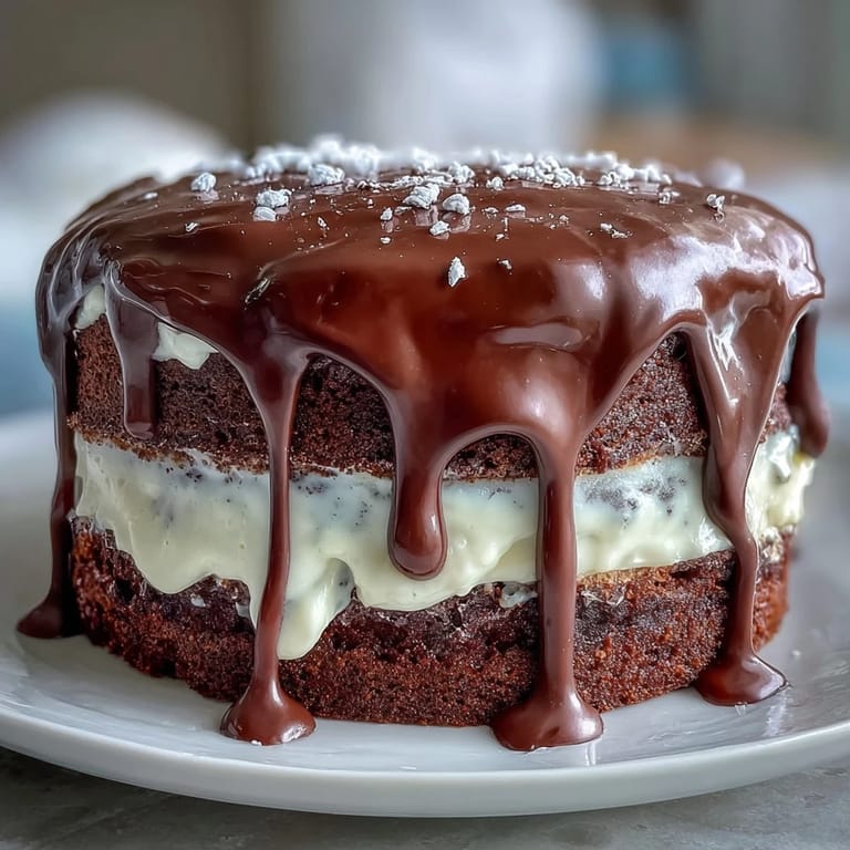 Elegant white chocolate drip graduation cake topped with shimmering gold balloon decorations, ideal for a festive dessert table centerpiece.