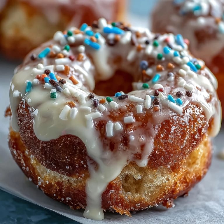 Delicious donut tower dessert with vibrant sprinkles and gold stars, a show-stopping treat for celebrating graduates in style.